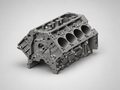 3D Printed Engine Block Desk Toy / Paperweight